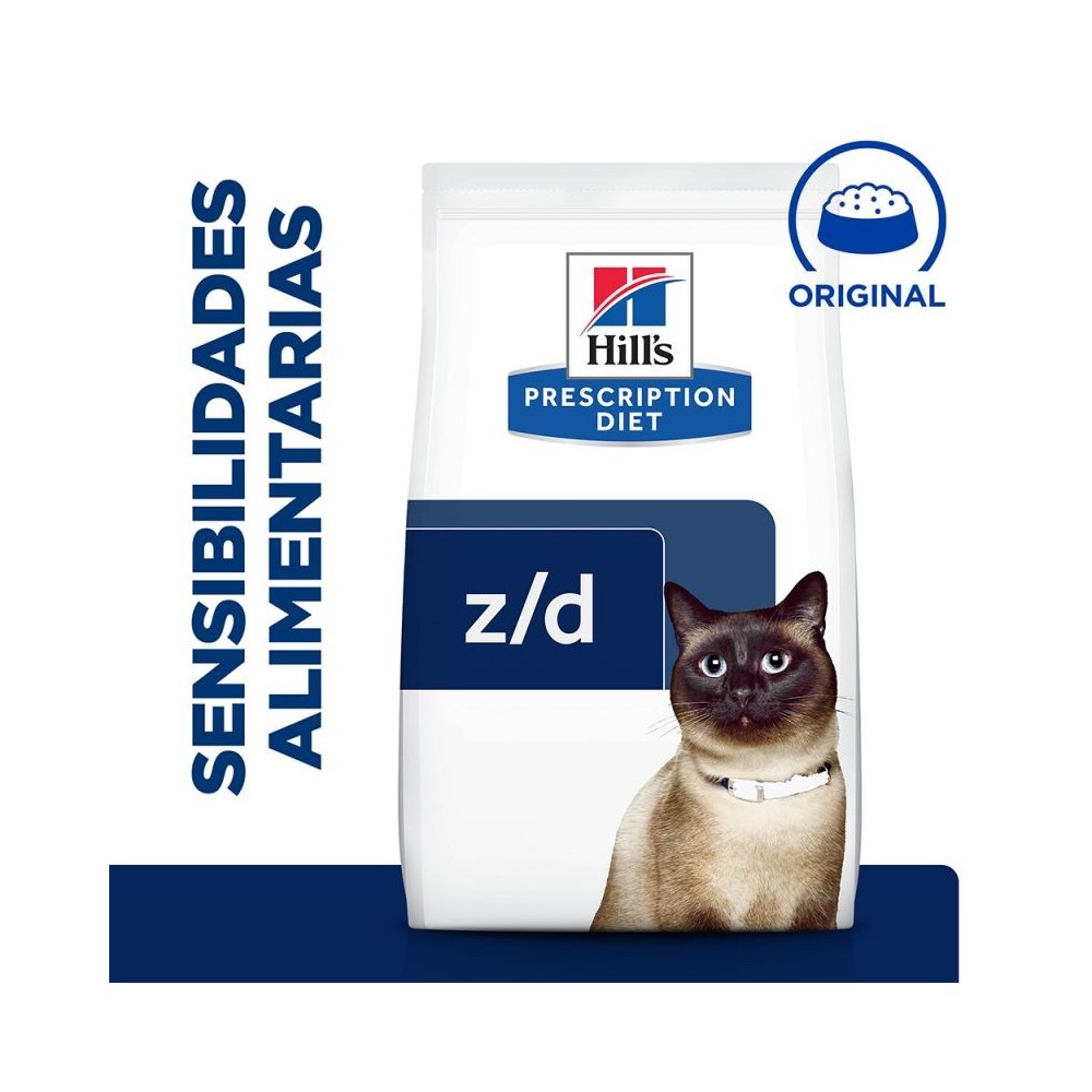 Hill's z/d Prescription Diet Feline Food Sensitivities pienso para gatos