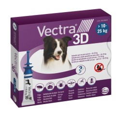 Vectra 3D pipetas para perros 10-25 kg