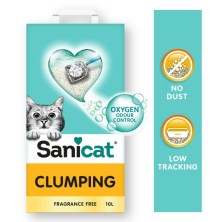 Catit Go Natural - Arena aglutinante para gatos de cáscara de guisante,  14.8 libras, natural (el embalaje puede variar)