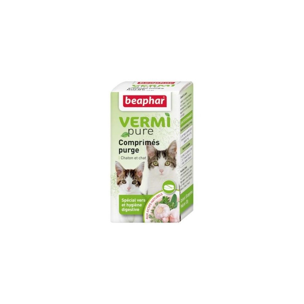 BEAPHAR VERMÌ PURE REPELENTE INTERNO NATURAL PARA GATOS