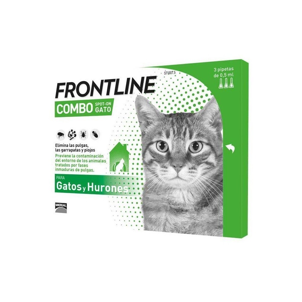 Frontline    Combo  Gatos 3 Pipetas