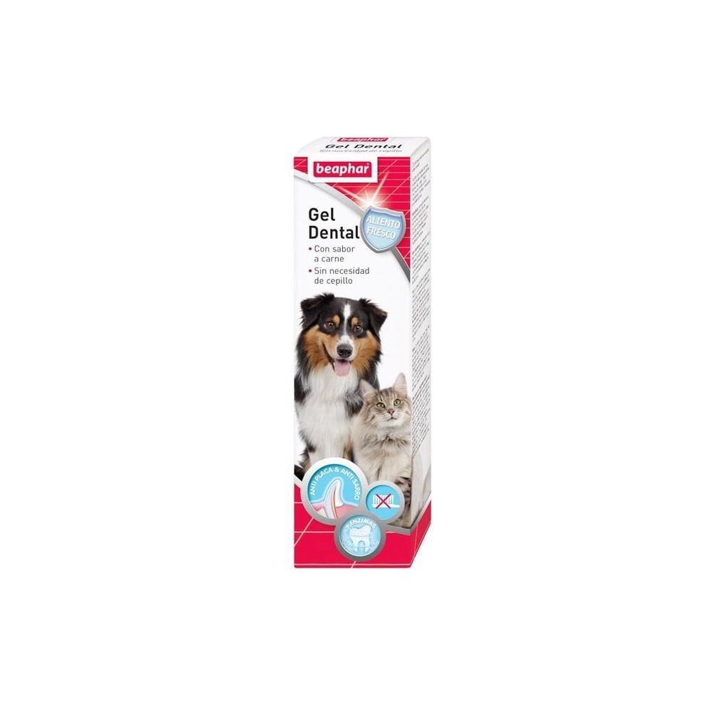 BEAPHAR GEL DENTAL PARA PERROS Y GATOS