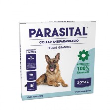 PARASITAL COLLAR PERROS GRANDES 100% NATURAL 75CM