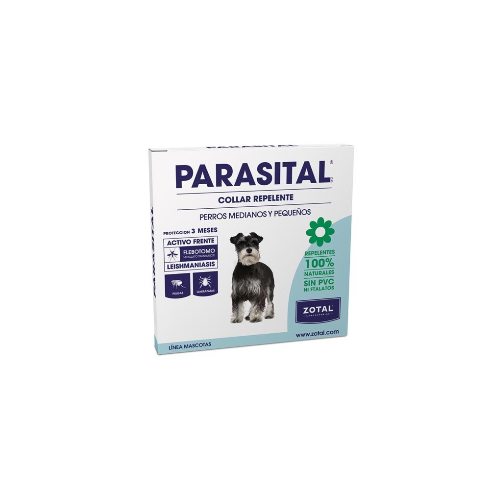 Parasital Collar Antiparasitario Para Perros Pequeños Y Medianos