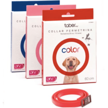 TABERDOG 75 cm collar Permetrina de colores perros