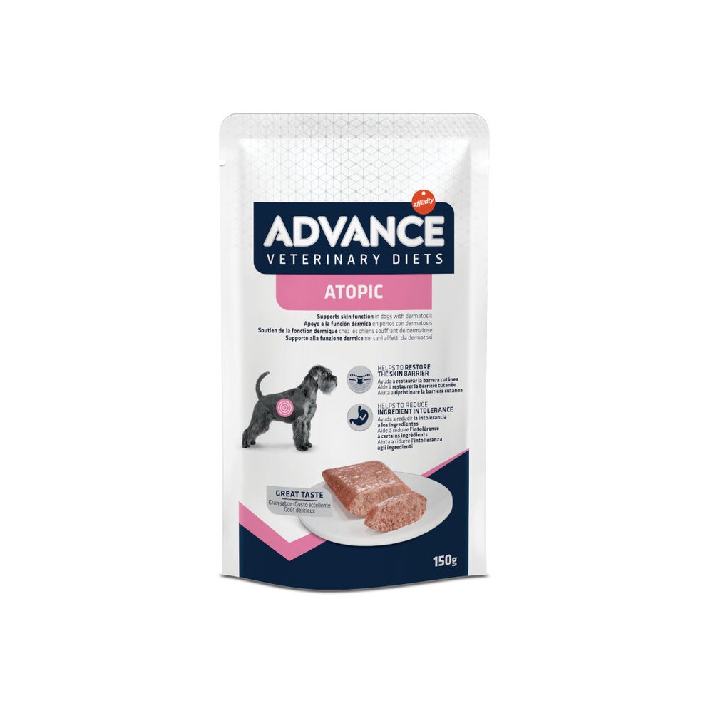 ADVANCE ATOPIC PAVO SOBRE PARA PERROS 8X150g