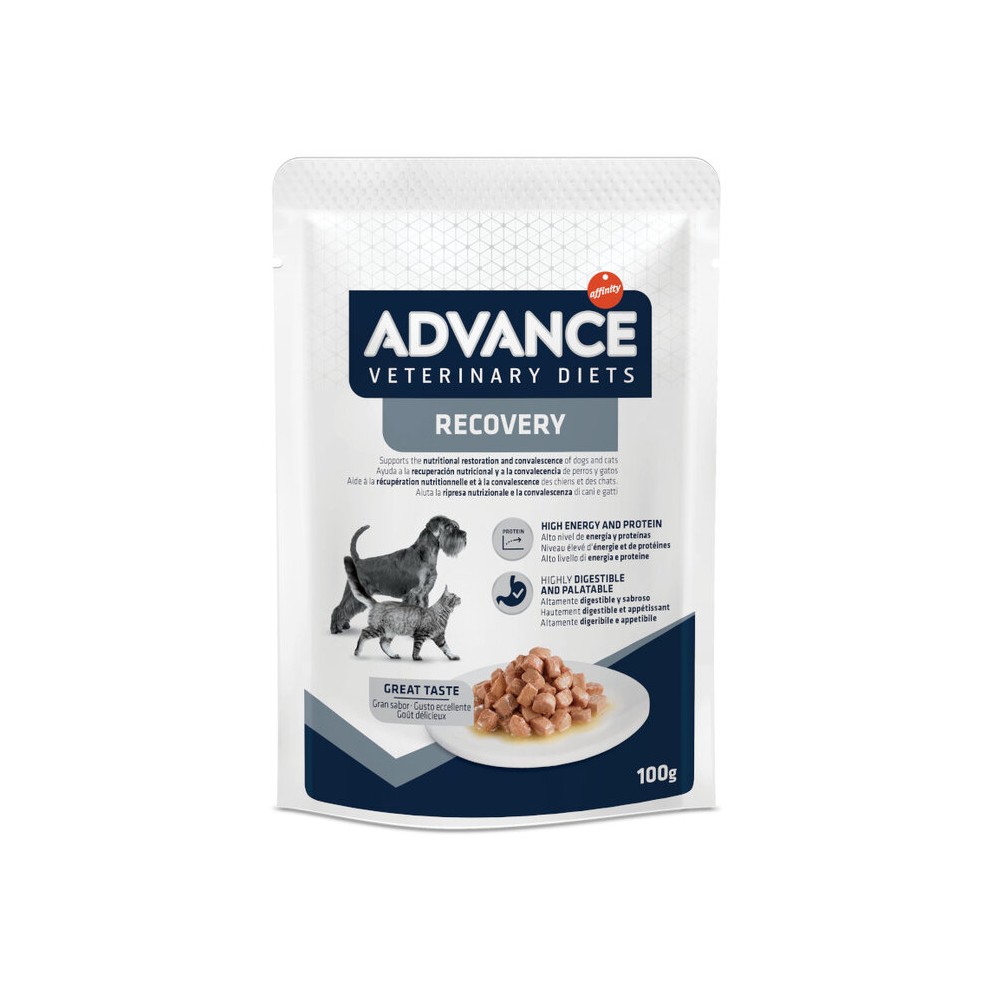 ADVANCE RECOVERY SOBRE PARA PERROS Y GATOS 11x100g