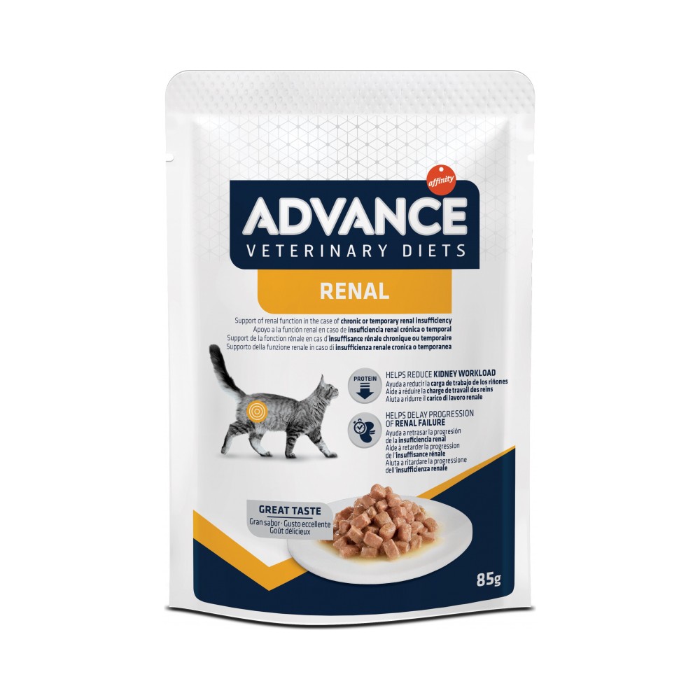 ADVANCE RENAL COMIDA HUMEDA PARA GATOS 12X85g