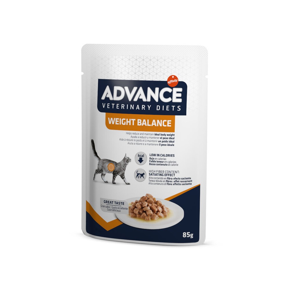 ADVANCE WEIGHT BALANCE COMIDA HUMEDA PARA GATOS 12X85g