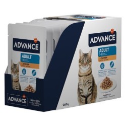 ADVANCE ADULT (1-10 AÑOS) SOBRES SABOR A POLLO 12X85G