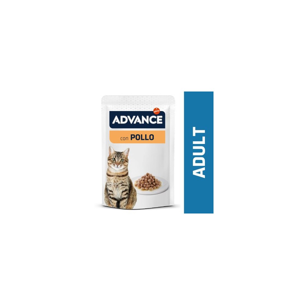 ADVANCE ADULT (1-10 AÑOS) SOBRES SABOR A POLLO 12X85G