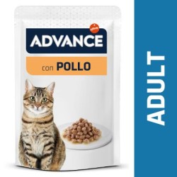 ADVANCE ADULT (1-10 AÑOS) SOBRES SABOR A POLLO 12X85G