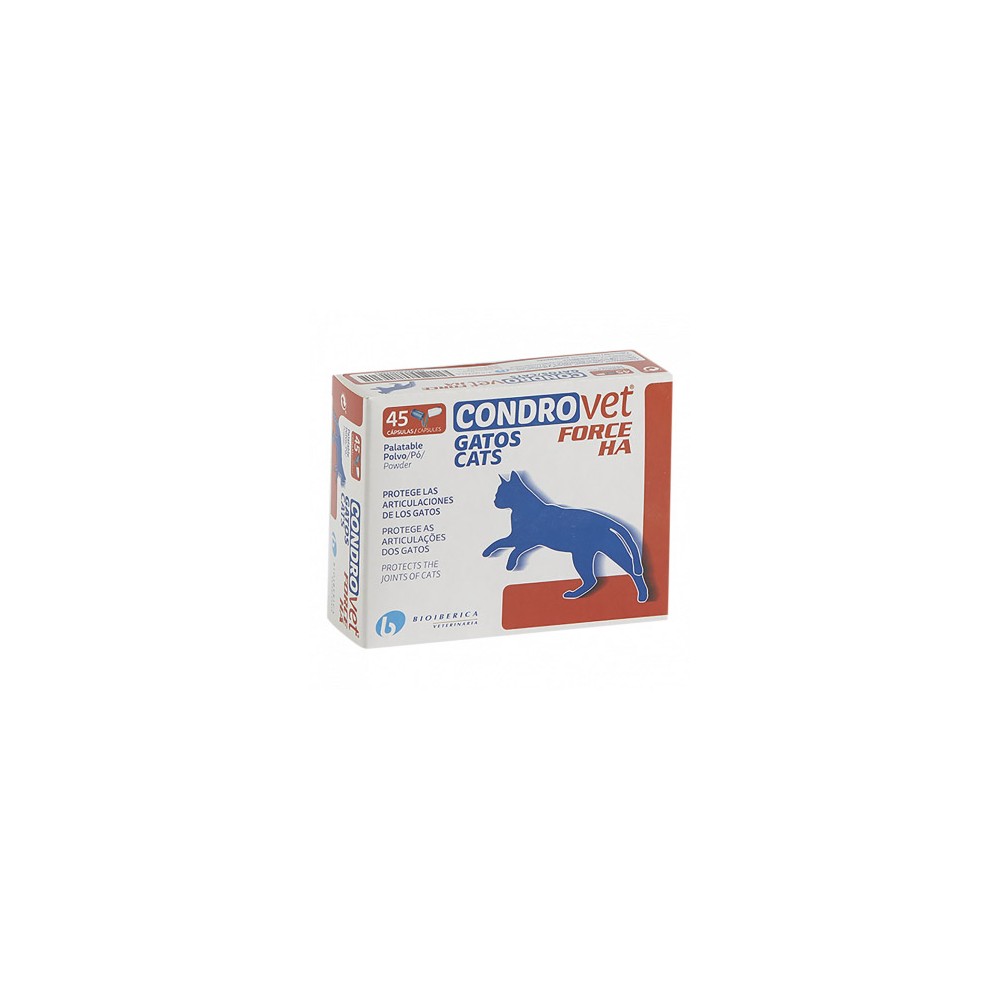 CONDROVET FORCE HA PARA GATOS 45 CAPSULAS.