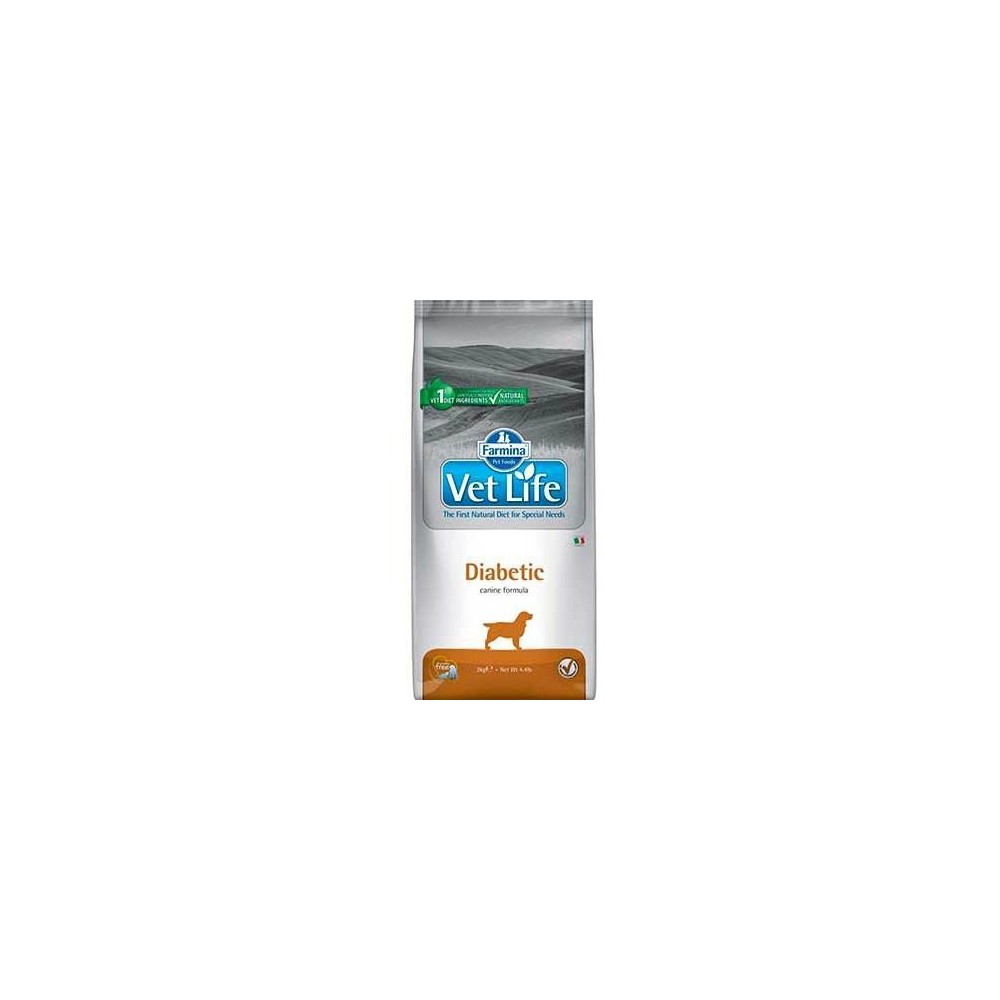 Vet Life Diabetic para perros 12KG