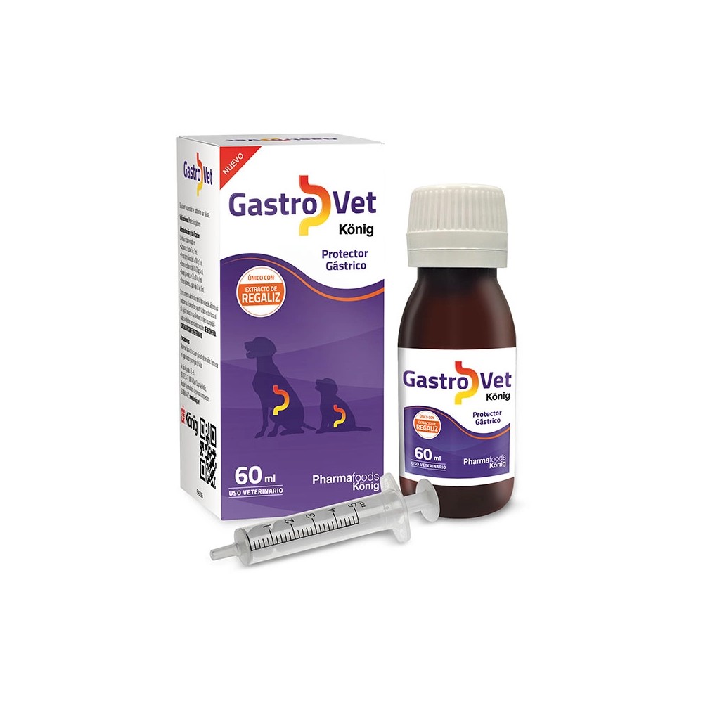 Gastrovet Protector Gástrico Solución König     60  ml