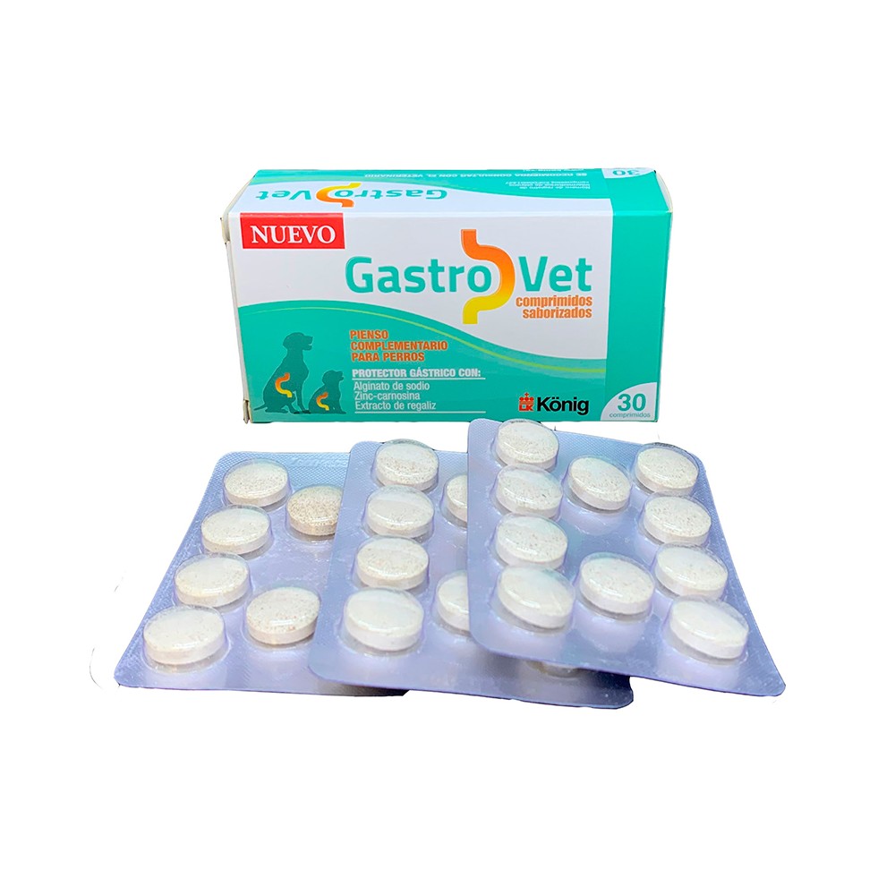 copy of Gastrovet Protector Gástrico Comprimidos König 30  comprimidos