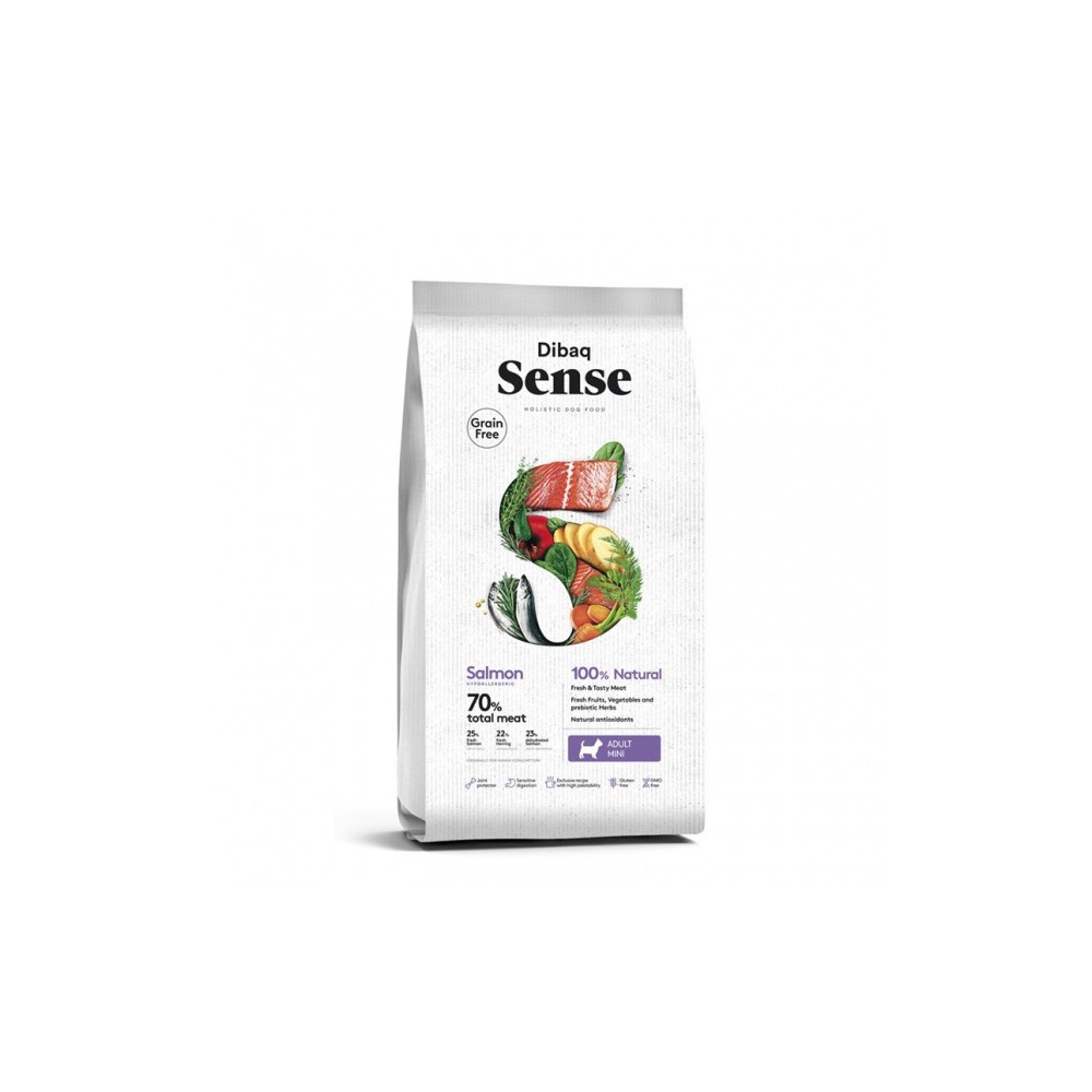 Dibaq Sense Grain Free Salmón Mini 2 KG