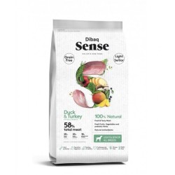 Dibaq Sense Perro Light & Senior Grain Free Pato y Pavo