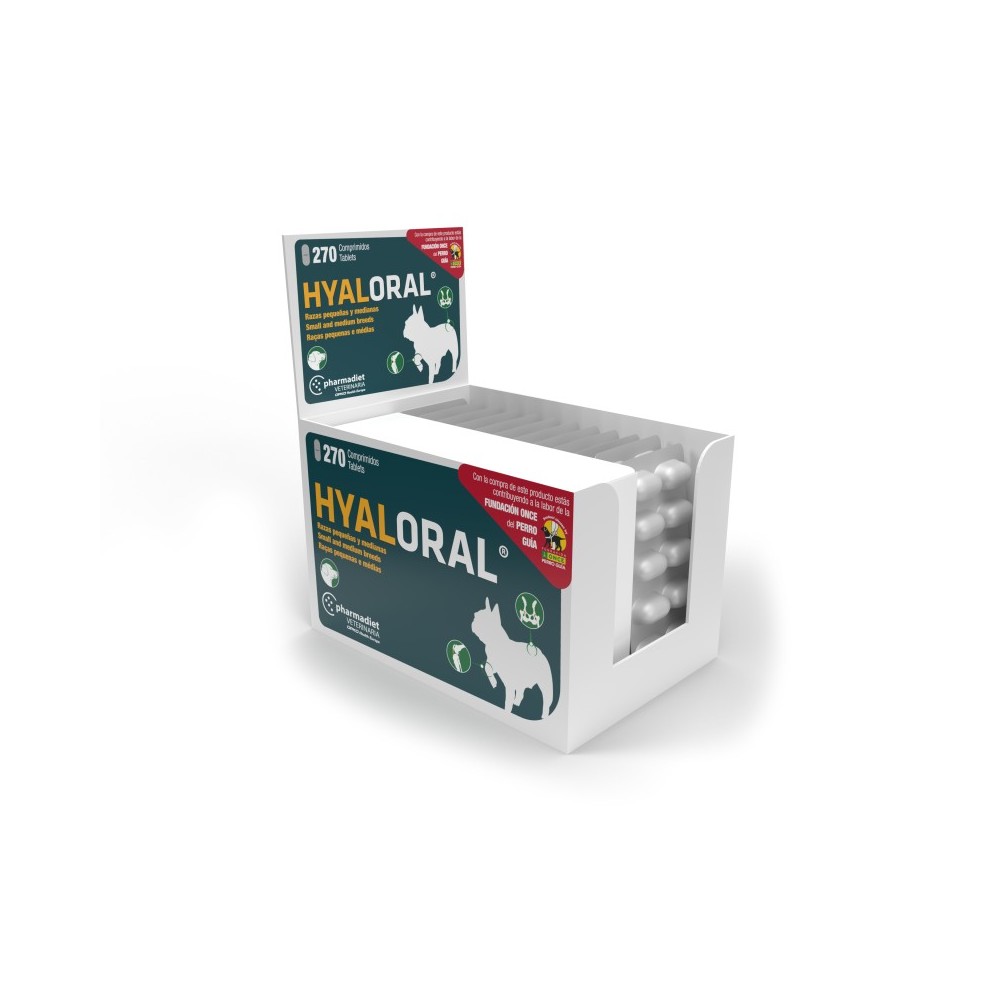 Hyaloral Razas Pequeñas y Medianas 270 comprimidos