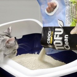 Croci Tofu Clean Litter 20L  APROX 9 KG