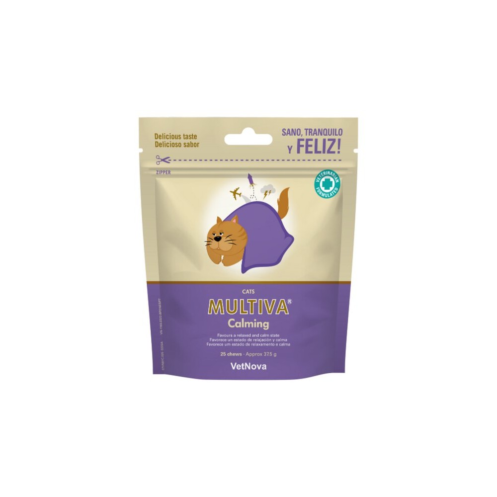 VetNova Multiva Calming Para Gatos 30 Chews