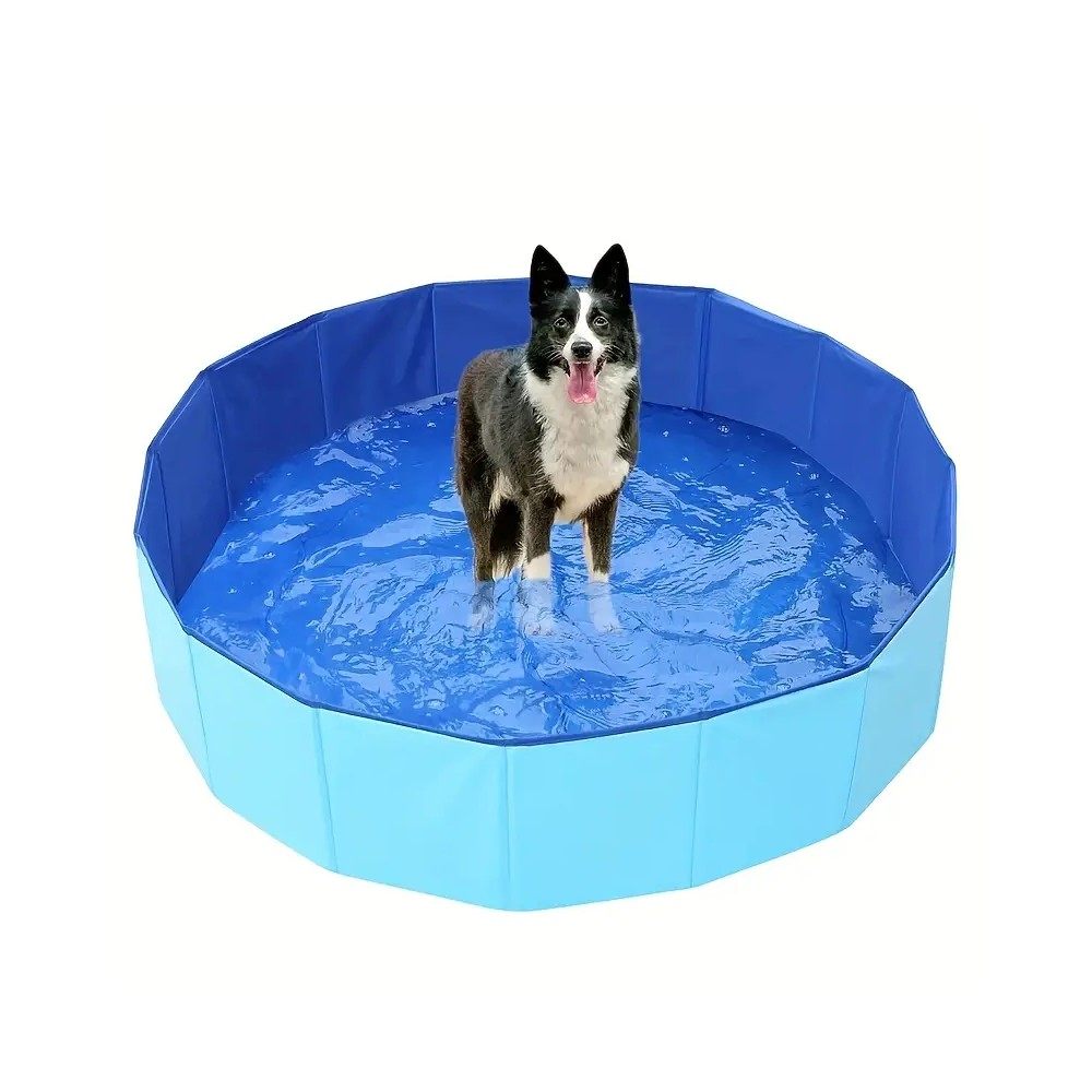 Piscina Plegable Fácil de Instalar para Perros