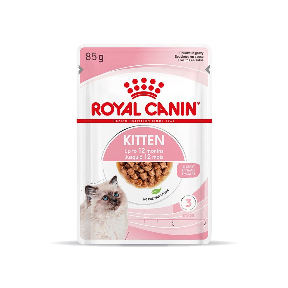 Royal Canin Kitten Instinctive en (salsa) 12x85gr