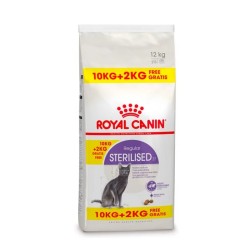 ROYAL CANIN FELINE STERILISED  10+2kg GRATIS