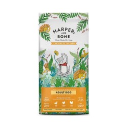Harper and Bone Adult Med/Large Flavours Farm Pienso para Perros