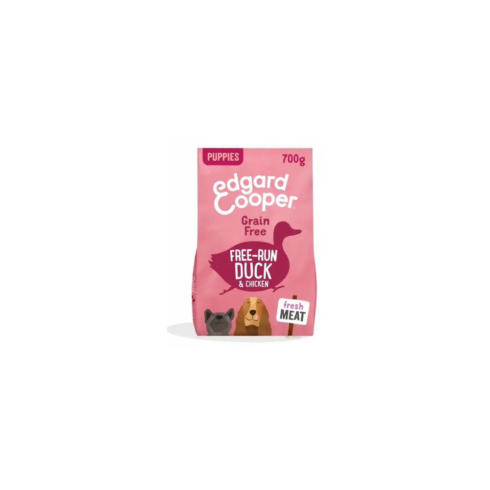 Edgard & Cooper Puppy Grain Free Pato y Pollo de Corral Frescos