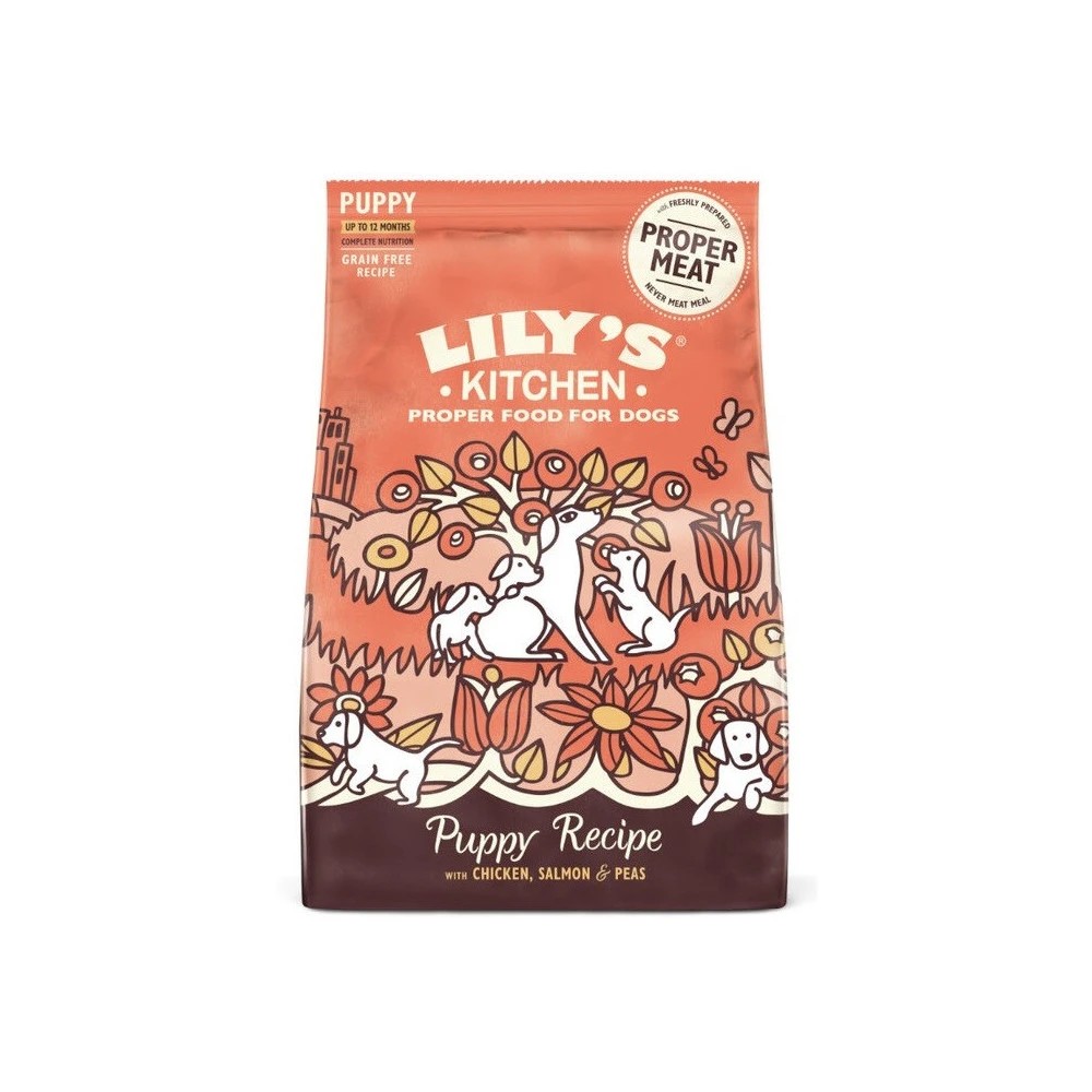 Lily's Kitchen Puppy Pollo y Salmón Pienso para Perros