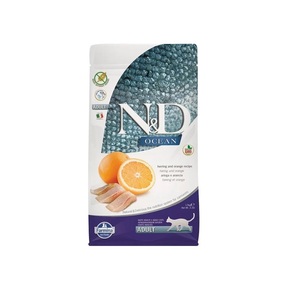 Farmina ND Ocean Grain Free Arenque Gato