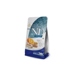 Farmina ND Ocean Low Grain Bacalao, Espelta, Avena y Naranja Gato