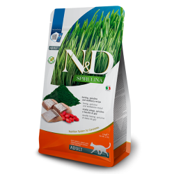 Farmina ND Adulto de Spirulina y Arenque para Gatos