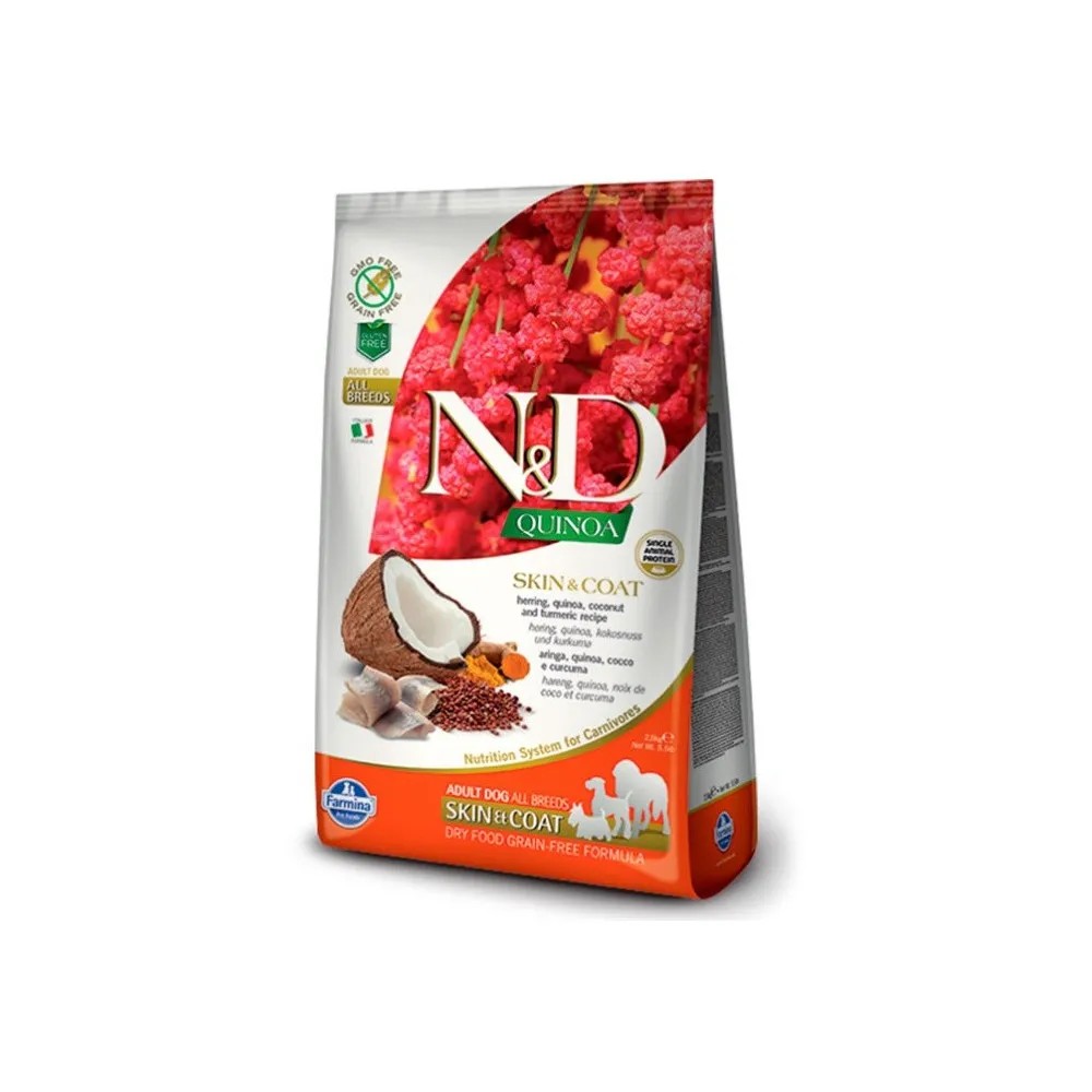 Farmina ND Quinoa Skin Coat Grain Free Arenque