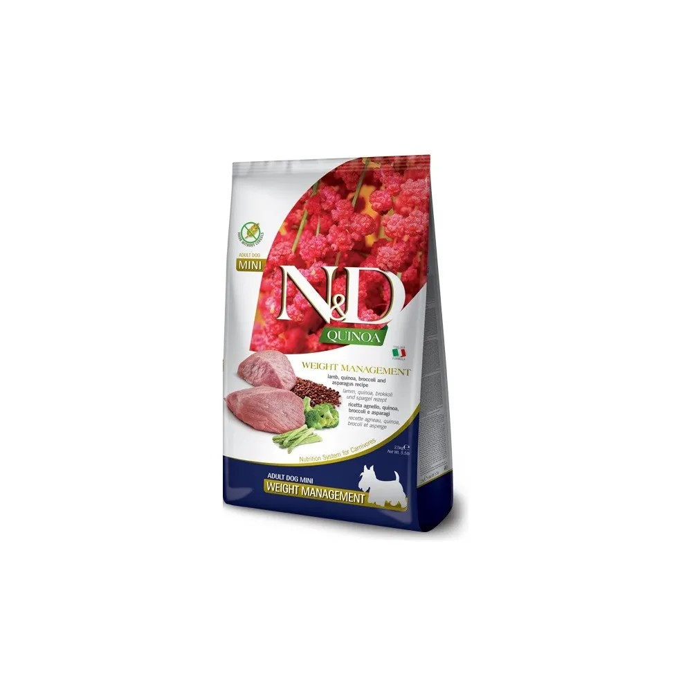 Farmina ND Quinoa Weight Management Grain Free Mini Cordero