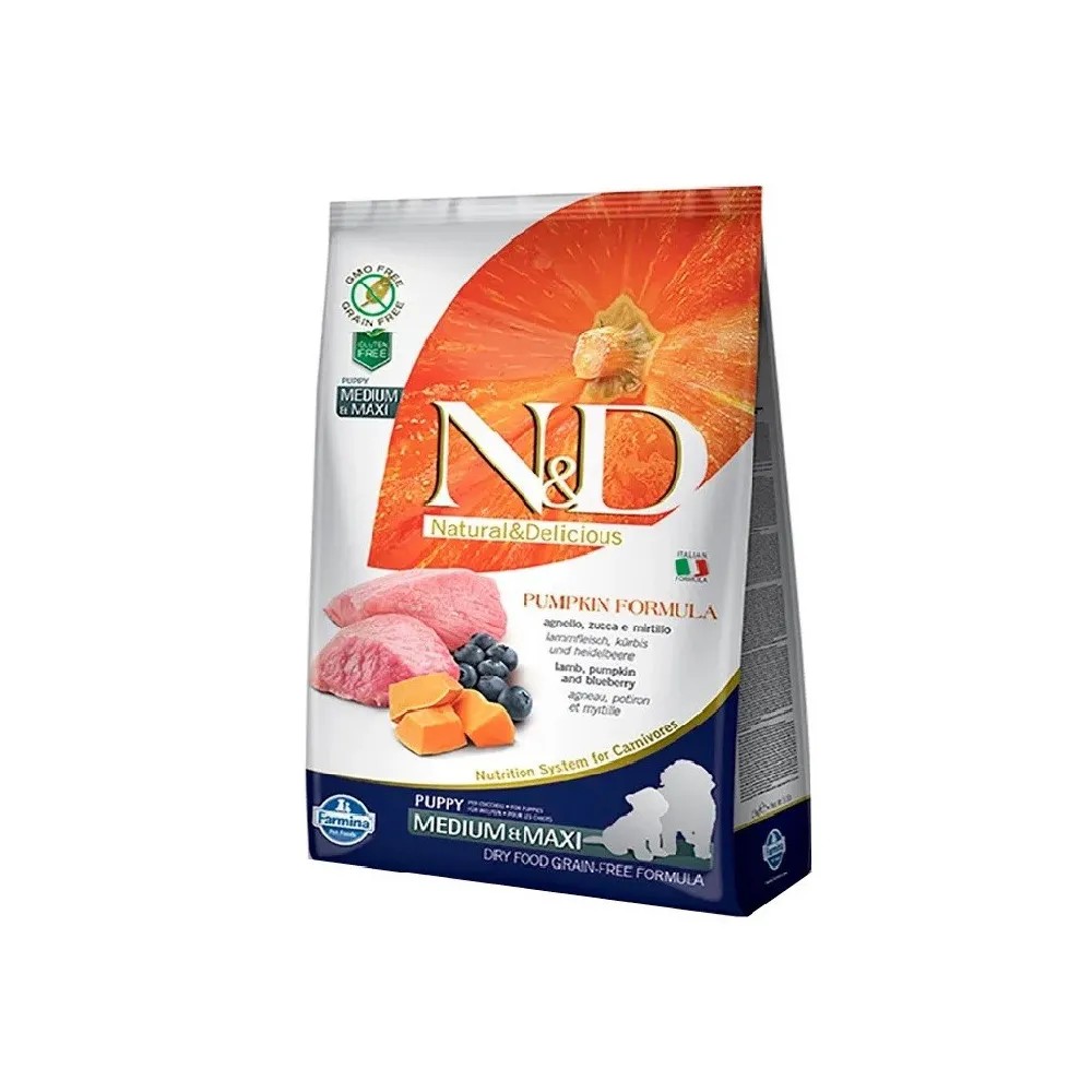Farmina ND Pumpkin Grain Free Puppy Medium / Maxi Cordero