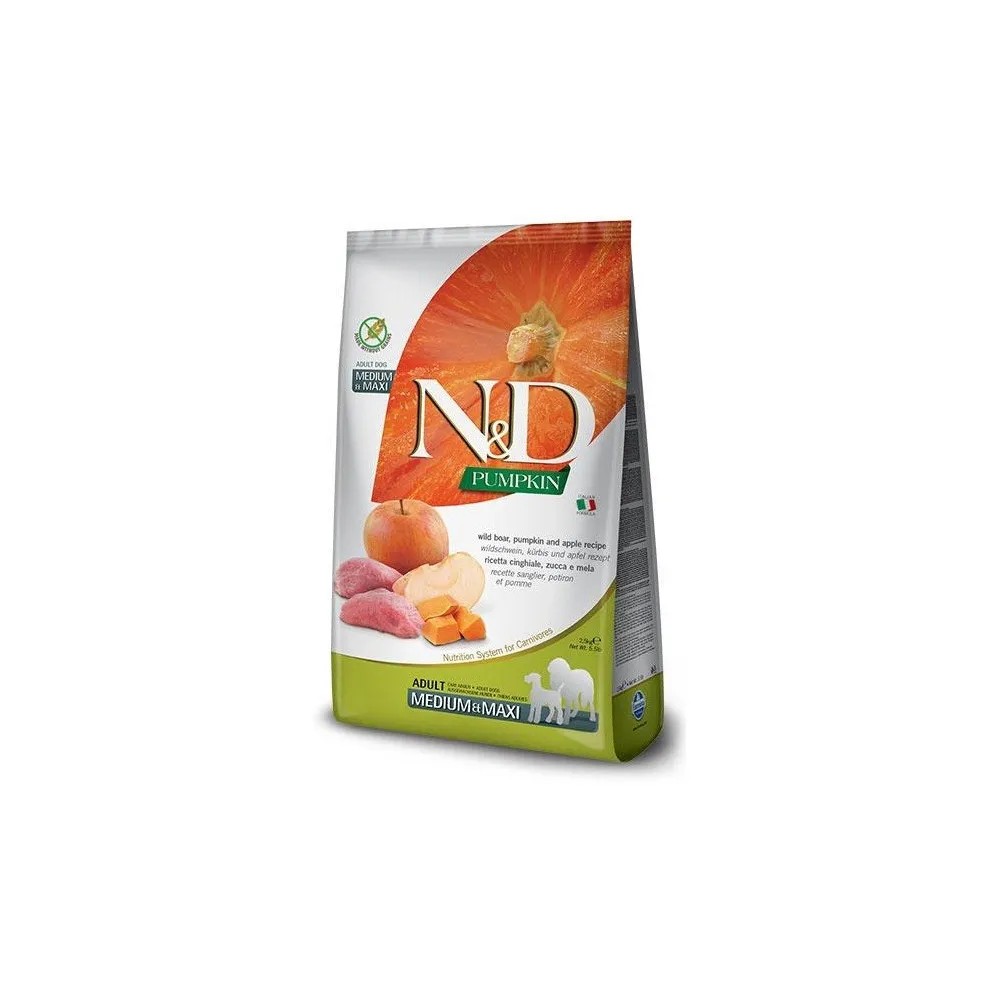 Farmina ND Pumpkin Grain Free Medium / Maxi Jabalí