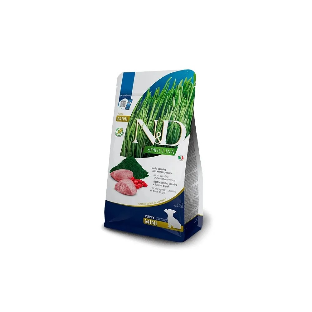 Farmina ND Spirulina Puppy Mini Cordero para Perros