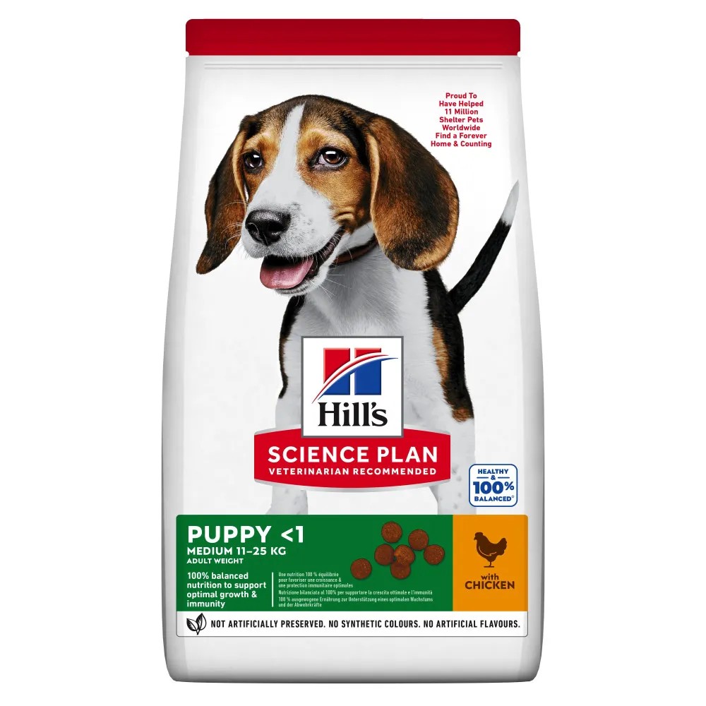 Hill's Science Plan Puppy Medium Pollo Perros