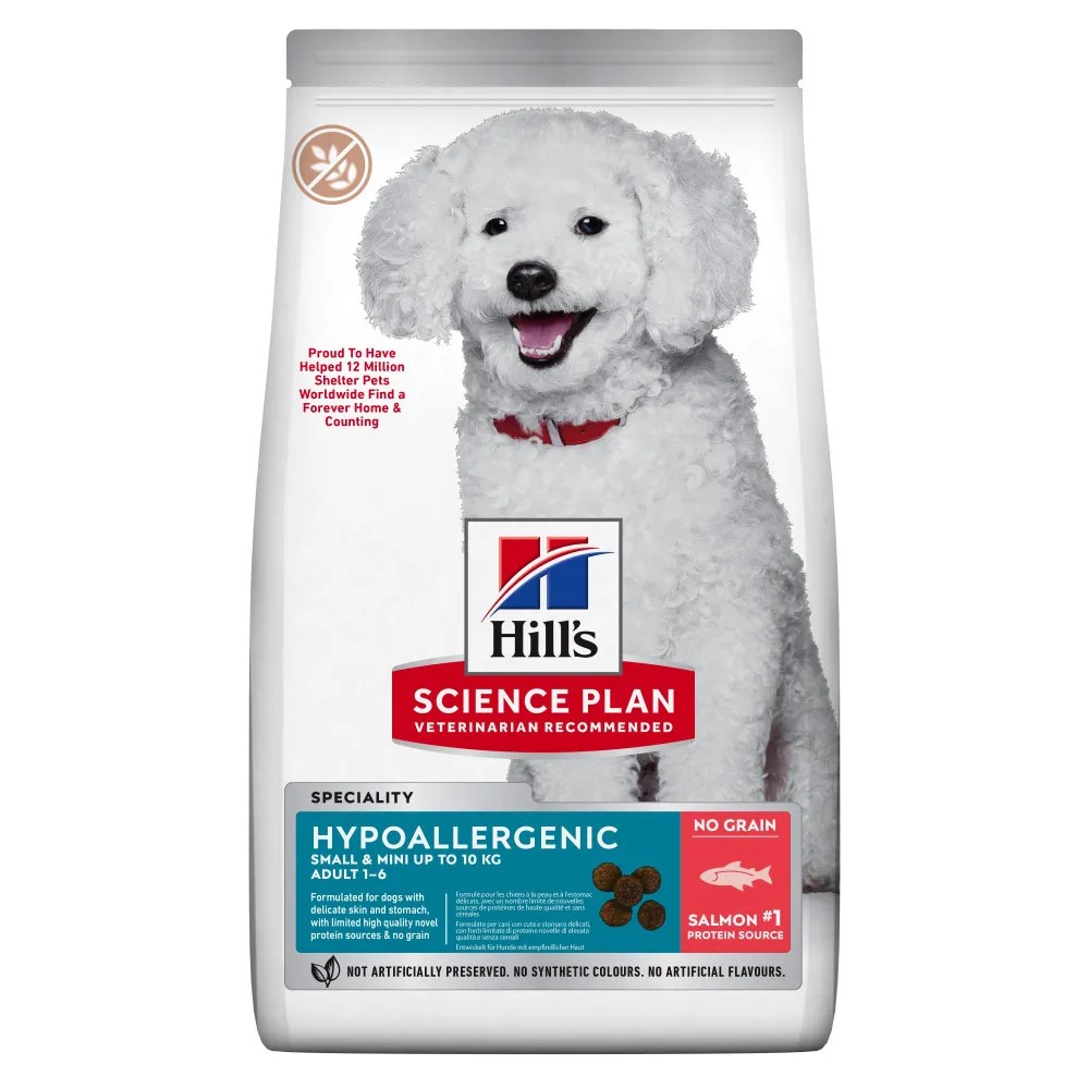 Hill's Science Plan Adult Hypoallergenic Small & Mini Salmón Perros