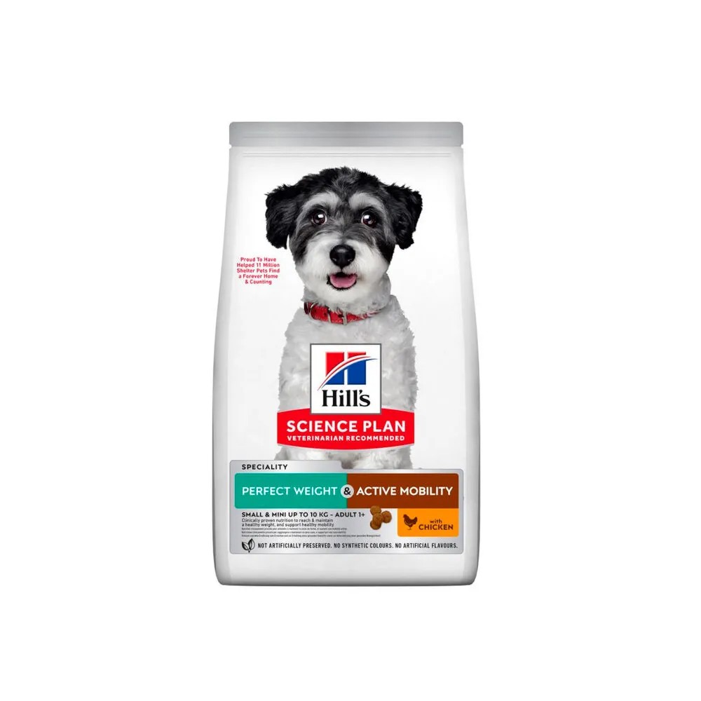 Hill's Science Plan Adult Perfect Weight & Active Mobility Small & Mini Pollo