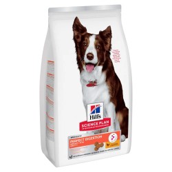 Hill's Science Plan Perfect Digestion Adult Medium Pollo Perros