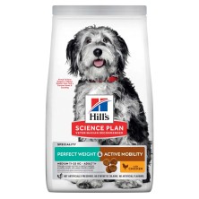 Hill's Science Plan Adult Perfect Weight & Active Mobility Medium Pollo