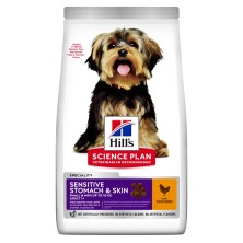Hill's Science Plan Adult Sensitive Stomach & Skin Small & Mini Pollo Perros