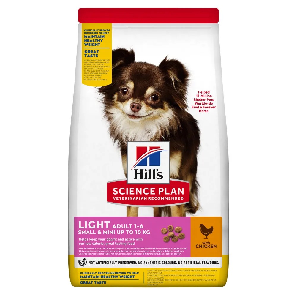 Hill's Science Plan Light Adult Small & Mini Pollo Perros