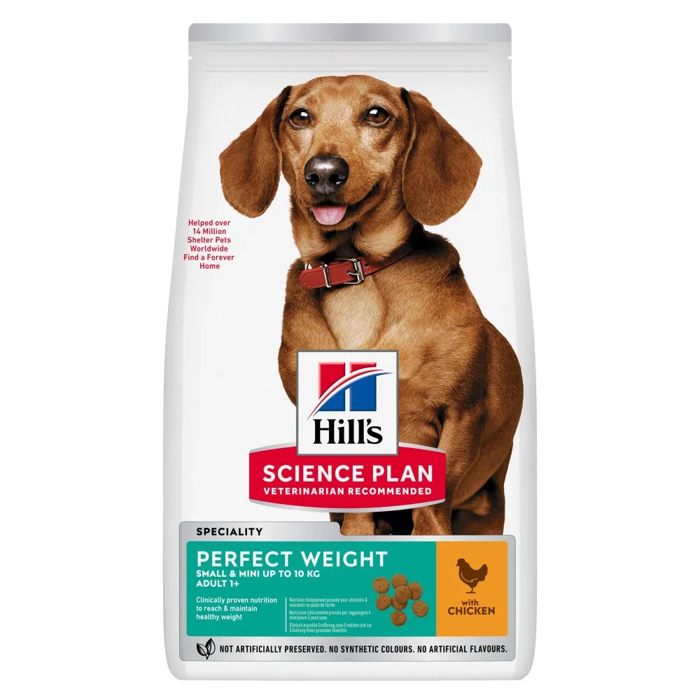 Hill's Science Plan Perfect Weight Adult Small & Mini Pollo Perros