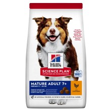 Hill's Science Plan Mature Adult 7+ Medium Pollo Perros
