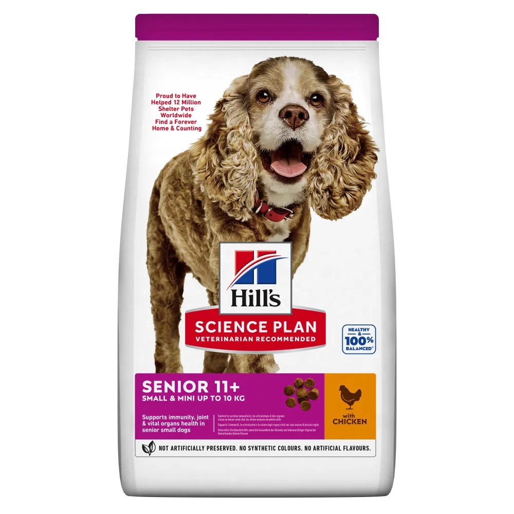 Hill's Science Plan Senior 11+ Small & Mini Pollo Perros
