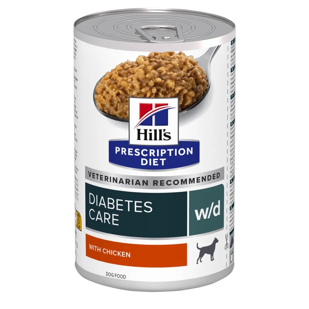 Hill´s Prescription Diet w/d Diabetes Care Pollo Perro Latas